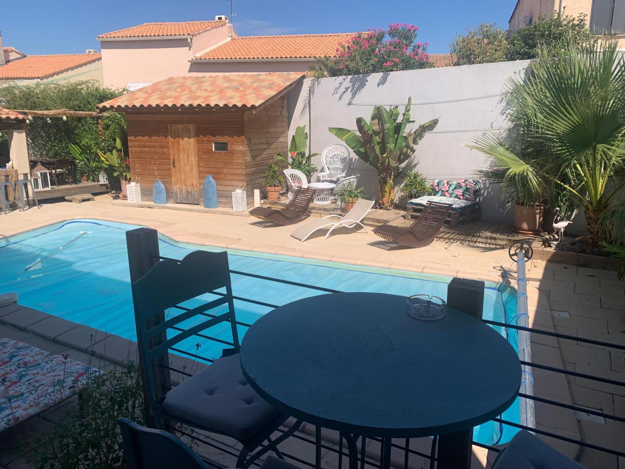 Apartamento Duplex indépendant avec accès piscine Vendargues Exterior foto